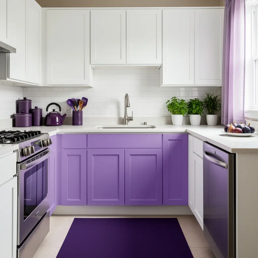Purple Kitchen