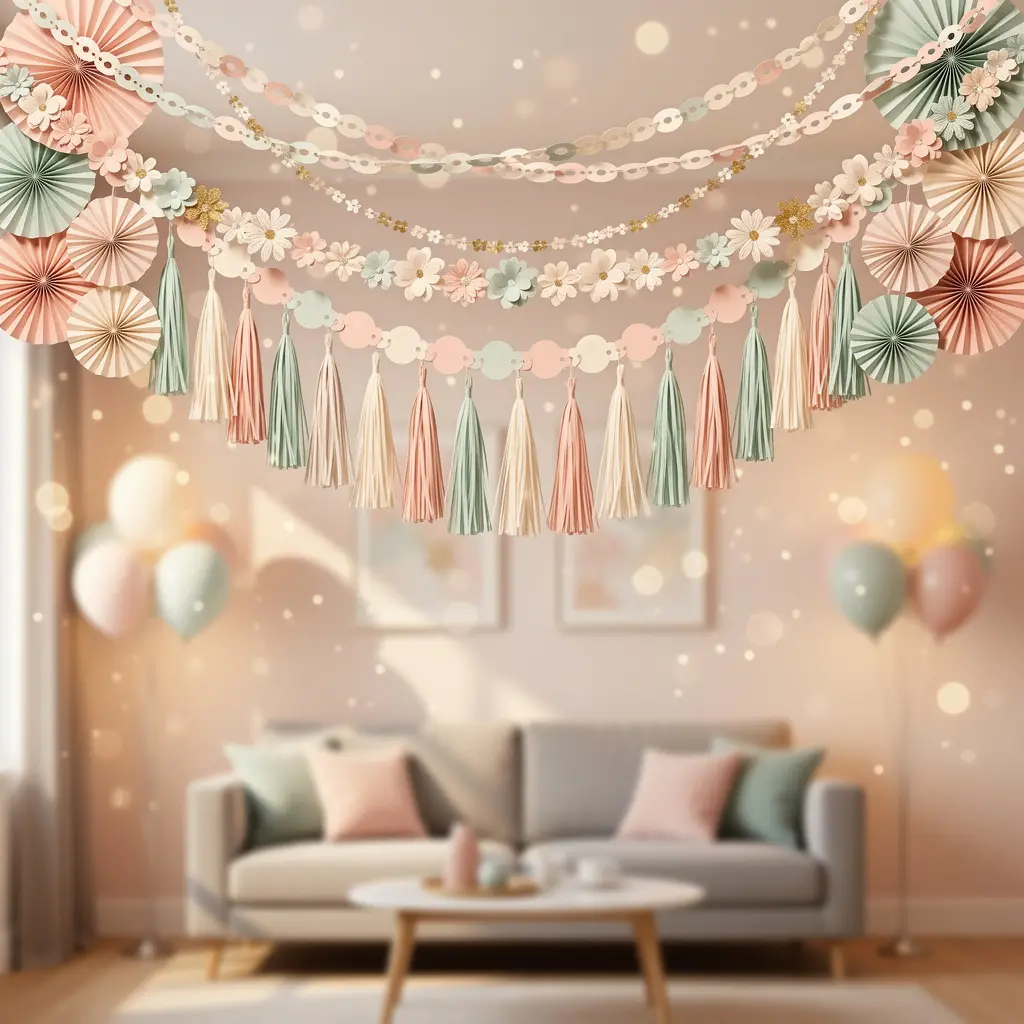 Dreamy Indoor Birthday Decoration