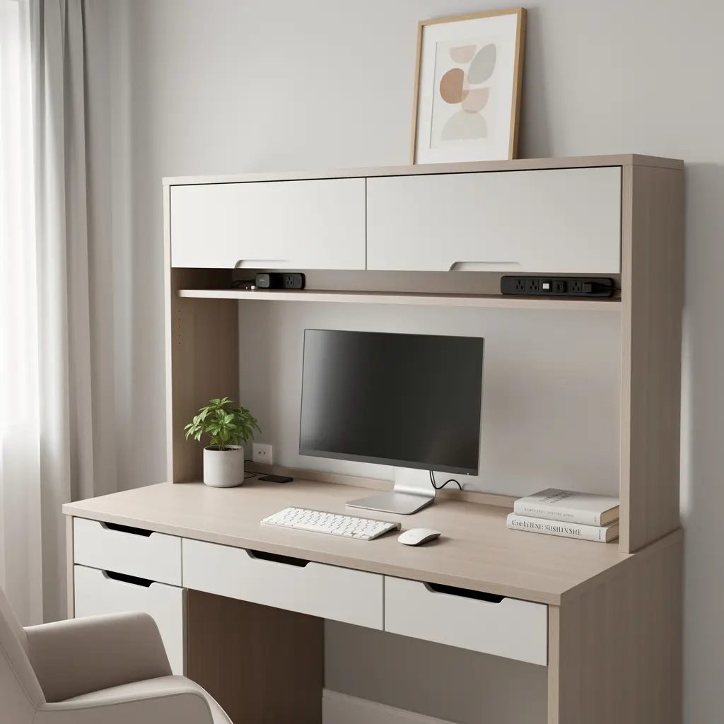 Desk Hutch Decor
