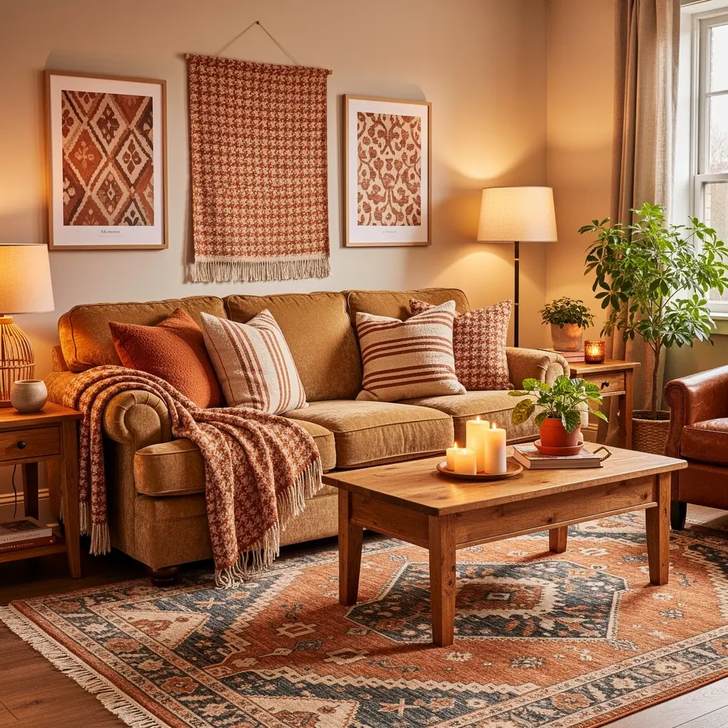 Cozy Eclectic Home Decor