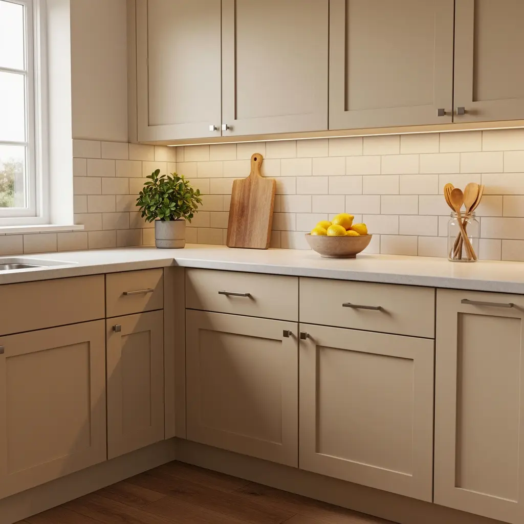 Cozy Beige Kitchen