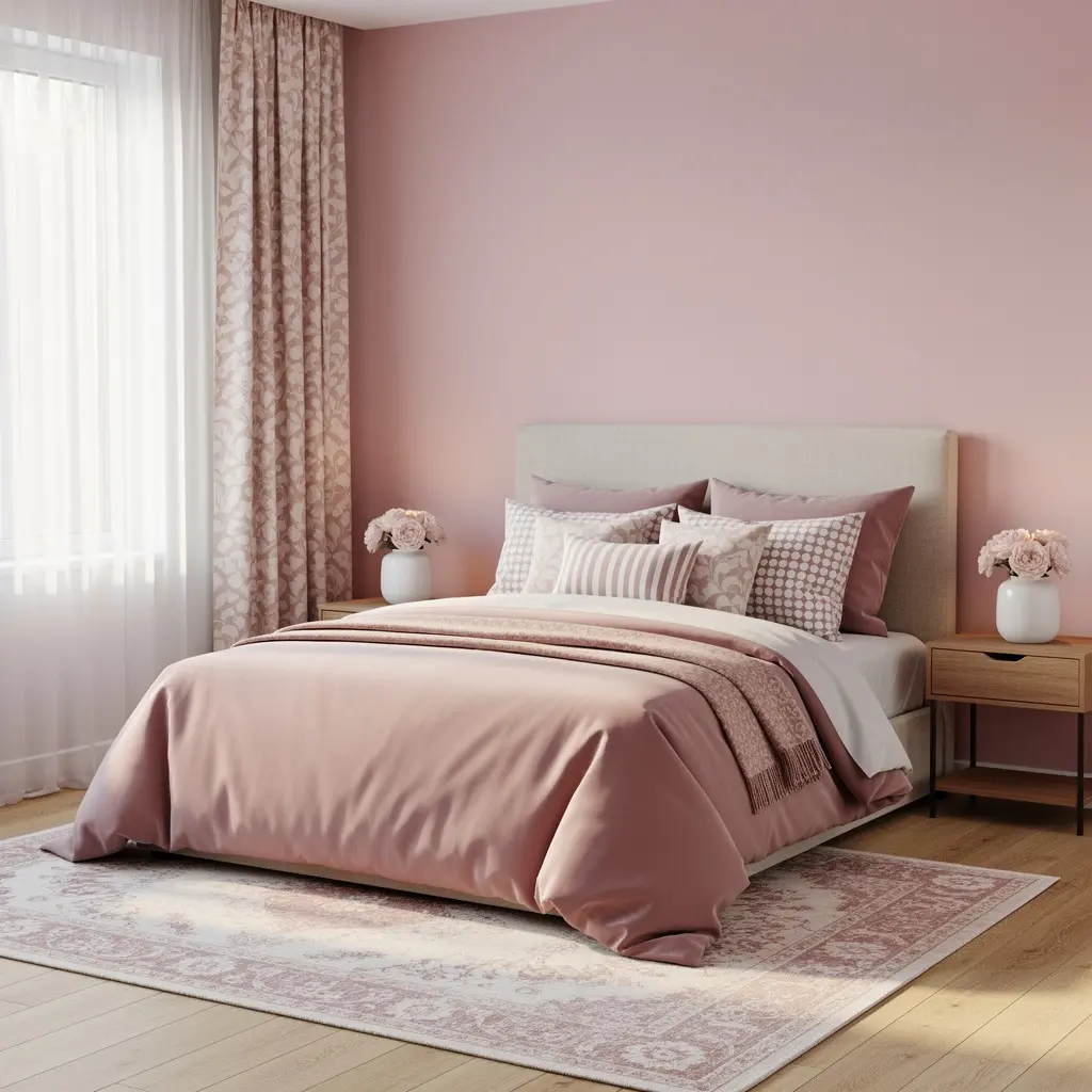 Blush Pink Bedroom