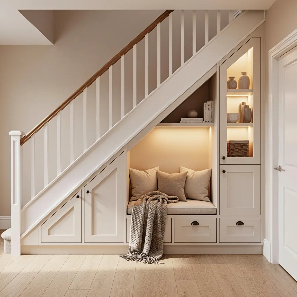 Under-Stairs Cozy Nook