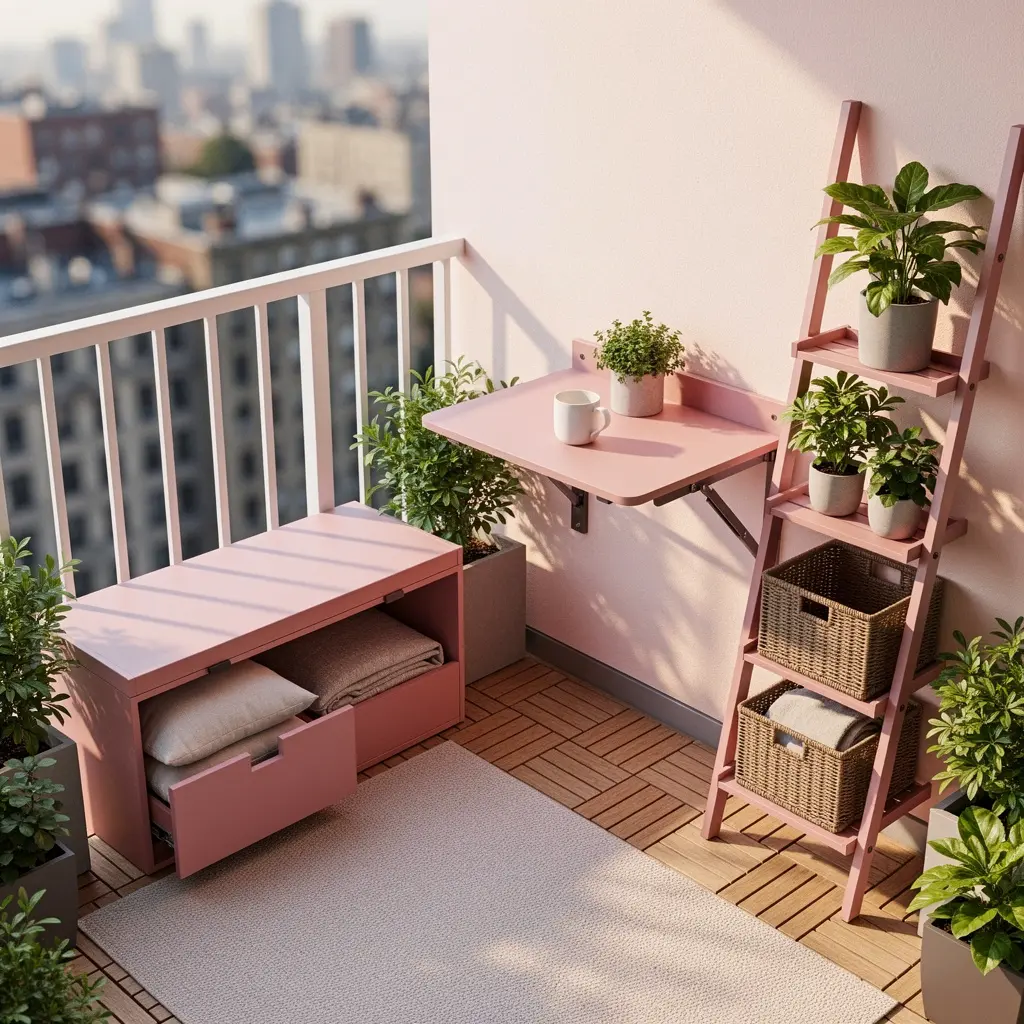 Blush Pink Balcony