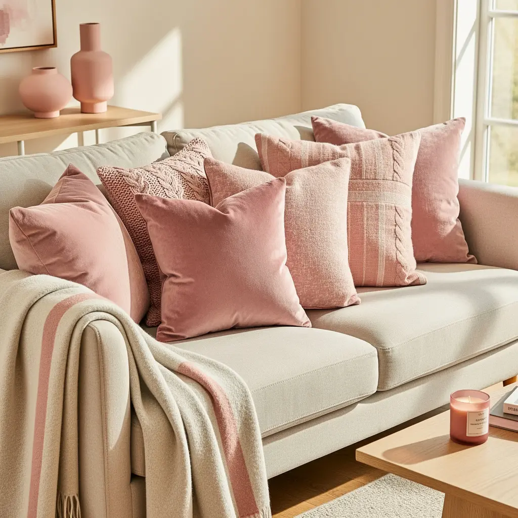 Blush Pink Home Decor