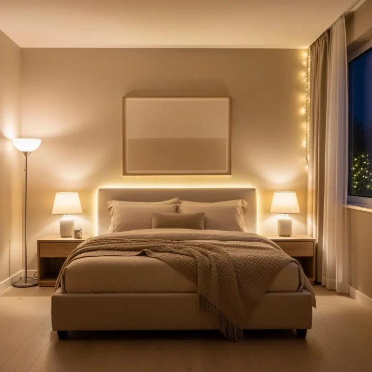 Cozy Beige Bedroom