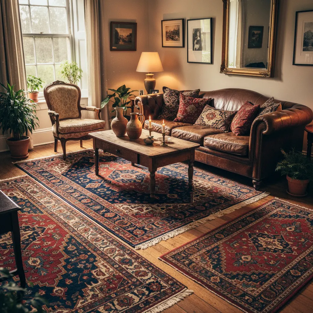 Cozy Vintage Living Room