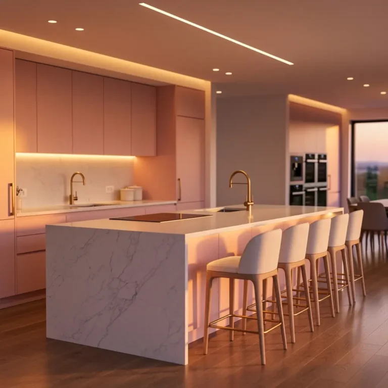 Blush Pink Kitchen