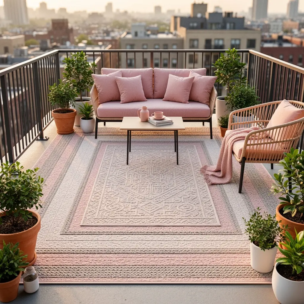 Blush Pink Balcony