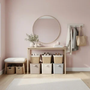 10 Blush Pink Entryway Ideas for a Soft and Welcoming Home