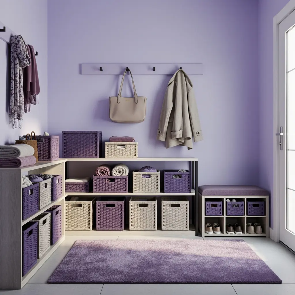 Purple Entryway