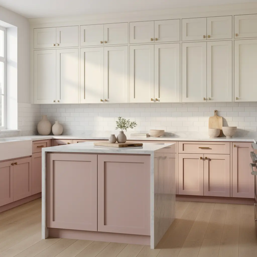 Blush Pink Kitchen