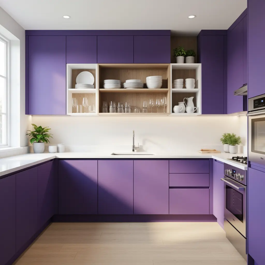 Purple Kitchen