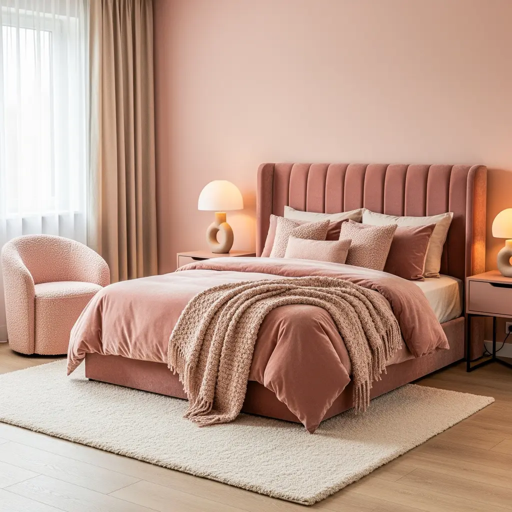 Blush Pink Bedroom