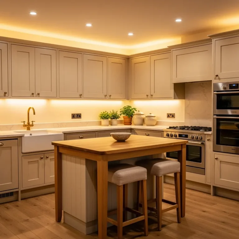 Cozy Beige Kitchen
