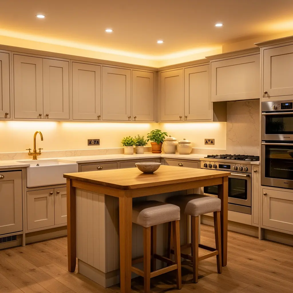 Cozy Beige Kitchen