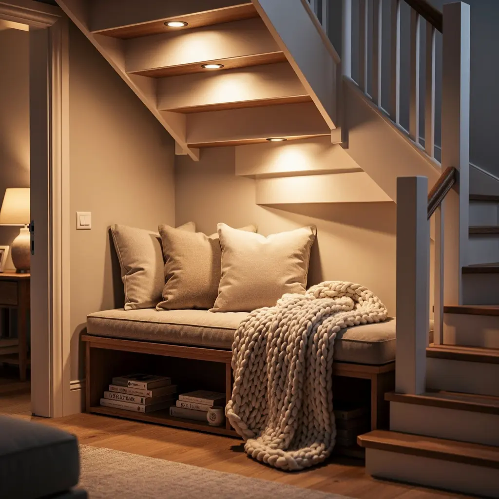 Under-Stairs Cozy Nook