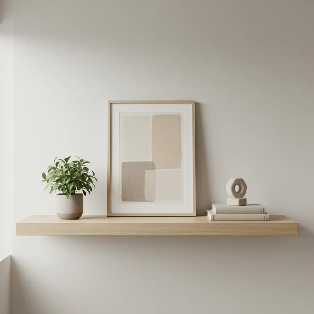 Floating Shelf Styling