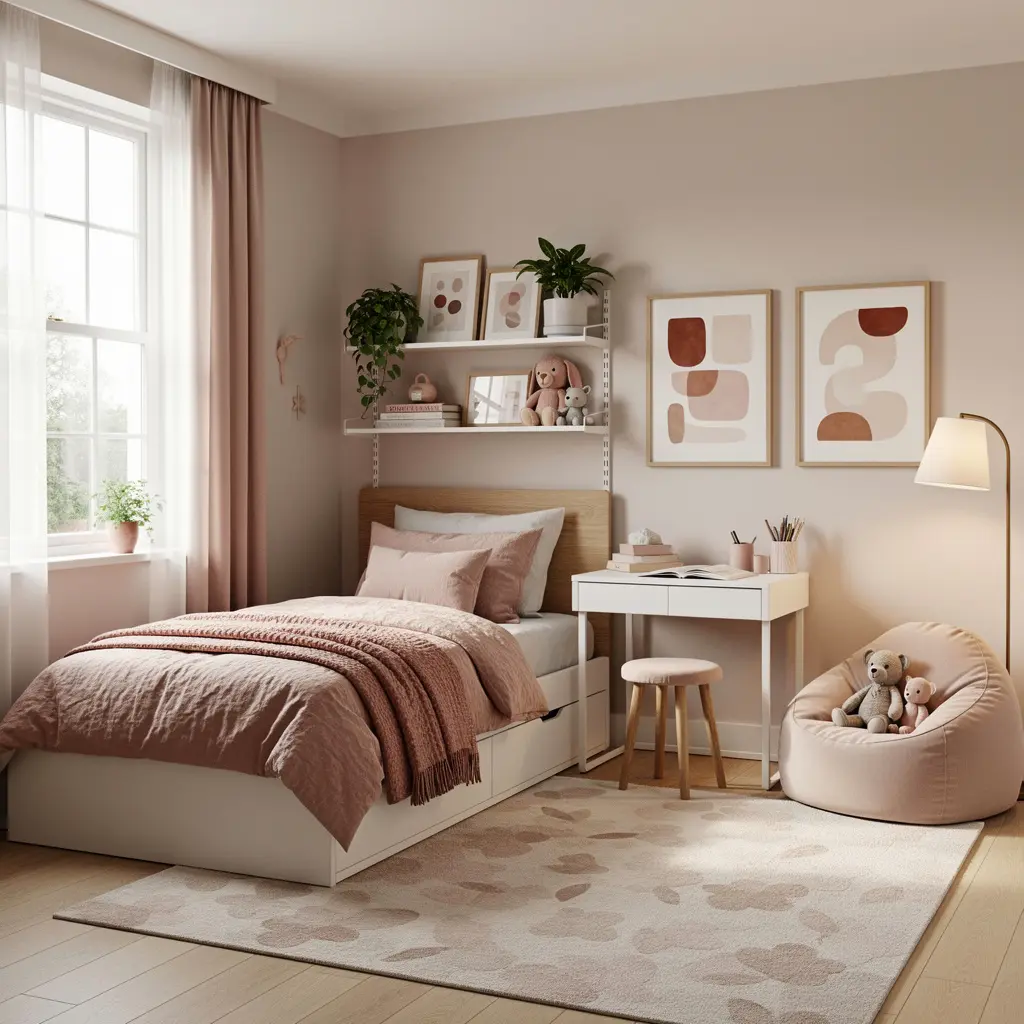 Cozy Girls Bedroom