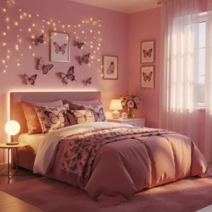 10 Pink Butterfly Bedroom Aesthetic Ideas for a Dreamy Room