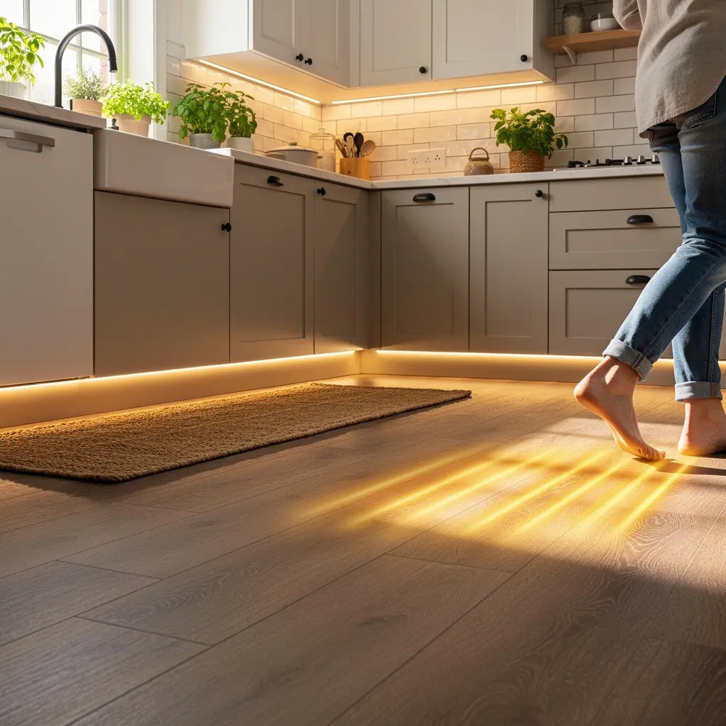 Cozy Kitchen Flooring