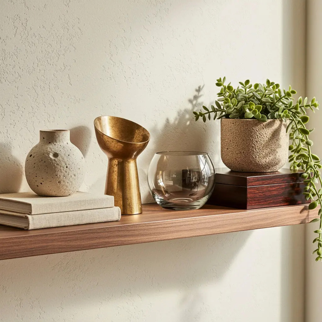 Floating Shelf Styling
