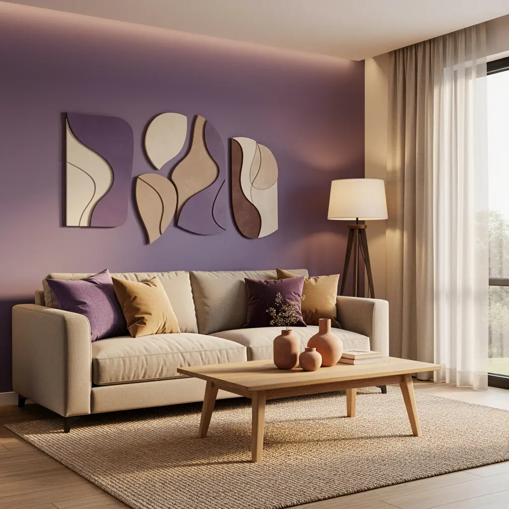 Purple Wall Decor