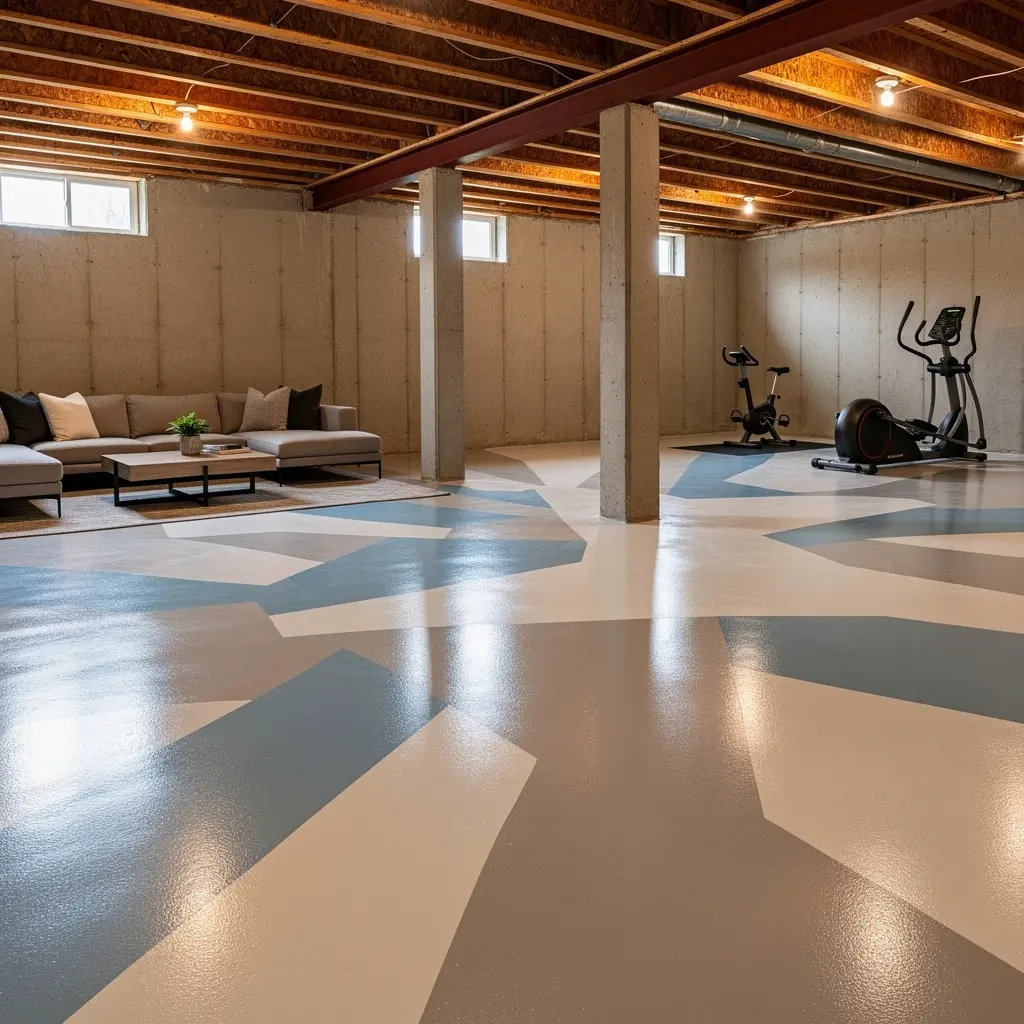 Unfinished Basement Ideas on a Budget