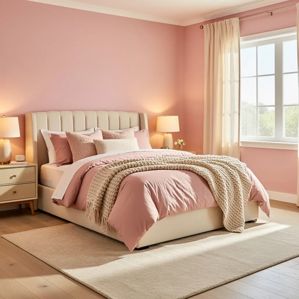 Blush Pink Bedroom
