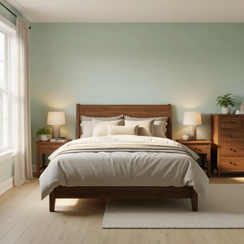 Seafoam Green Bedroom