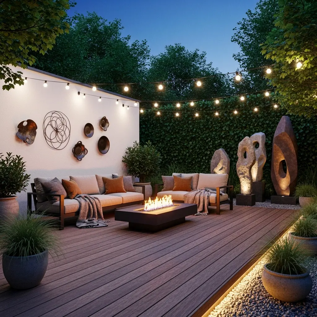 Cozy Outdoor Lounge
