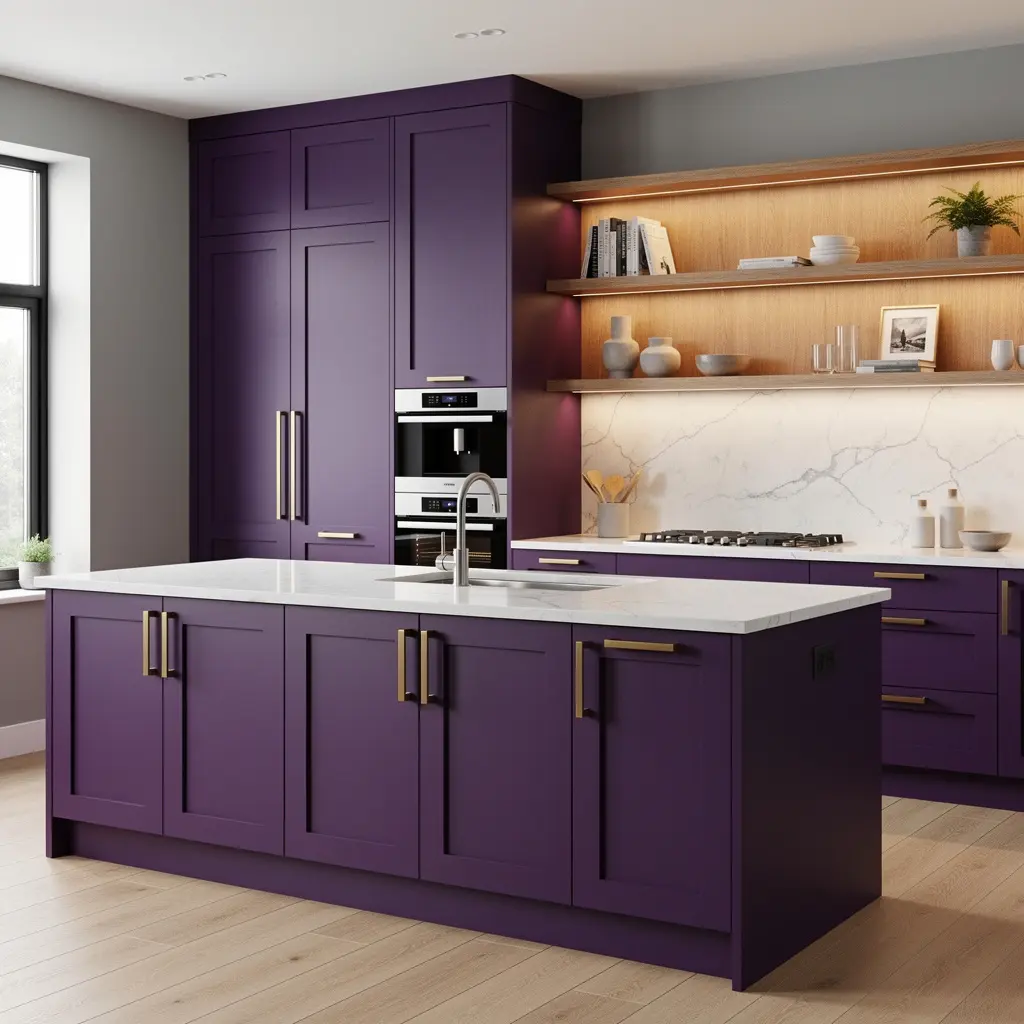 Purple Kitchen