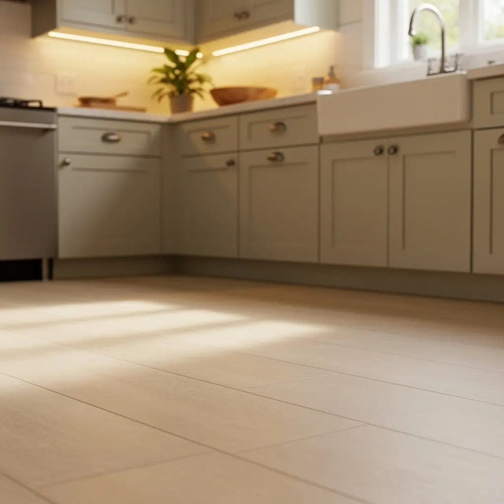 Cozy Kitchen Flooring