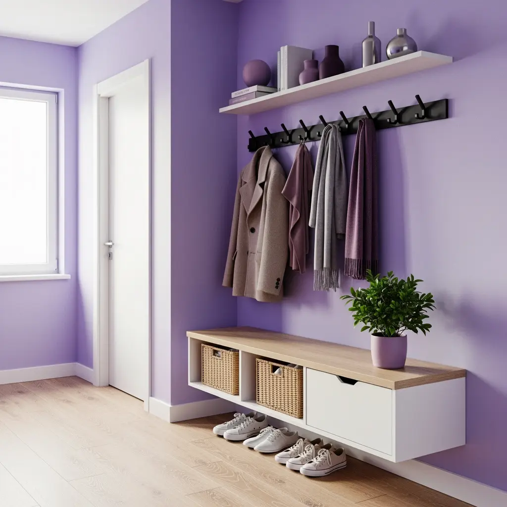 Purple Entryway