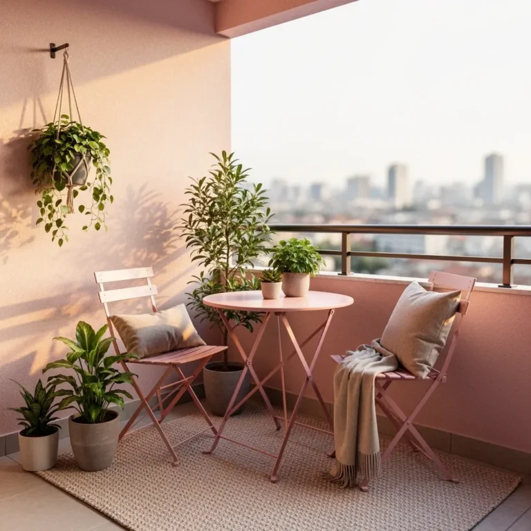 Blush Pink Balcony