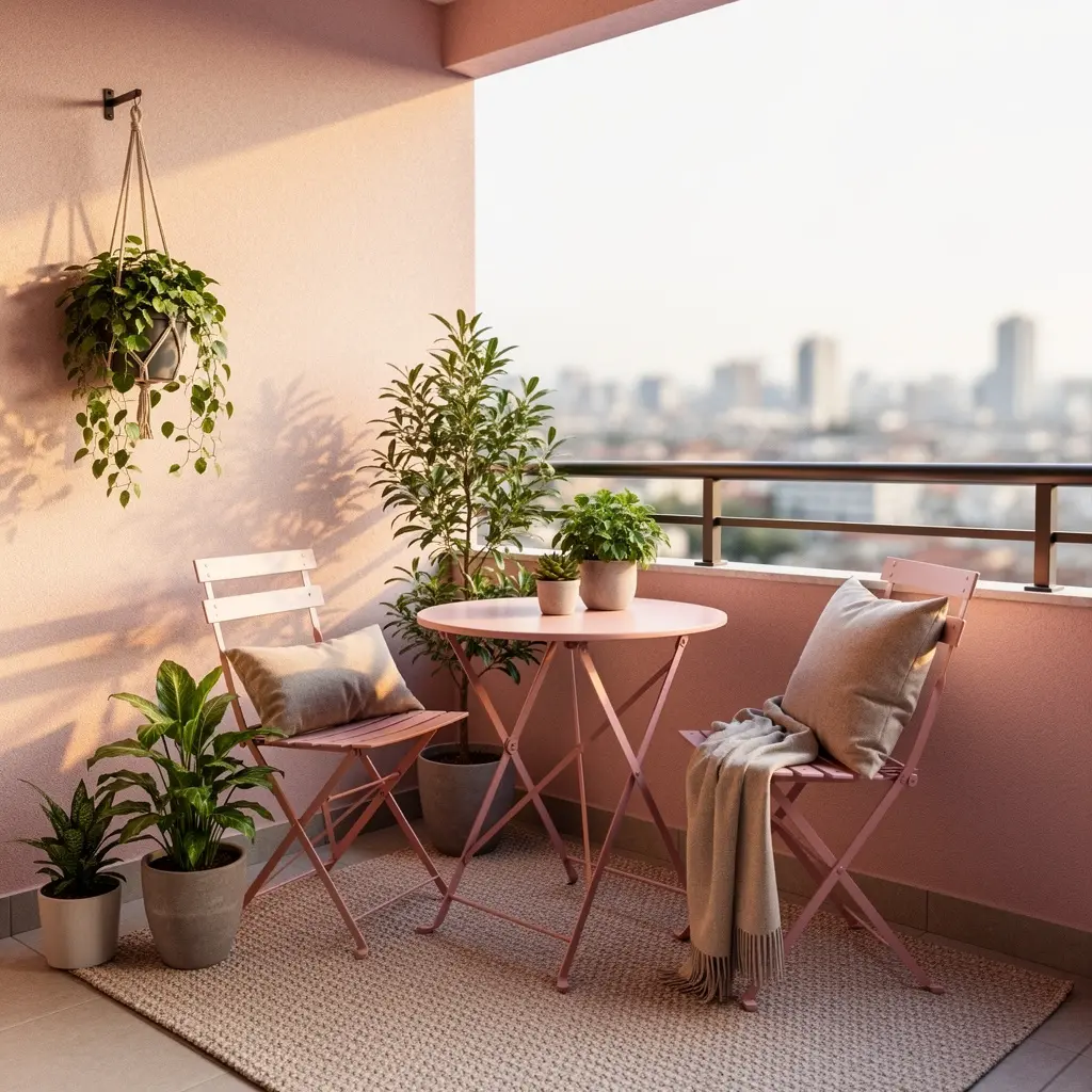 Blush Pink Balcony