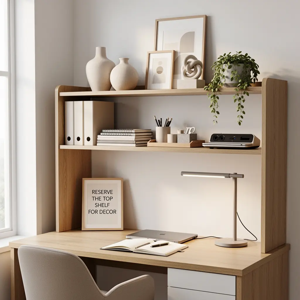 Desk Hutch Decor
