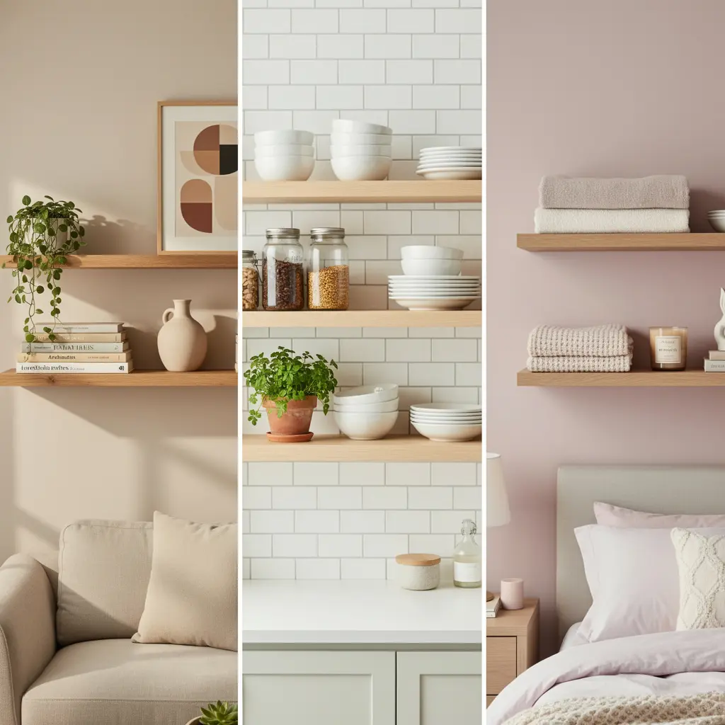 Floating Shelf Styling