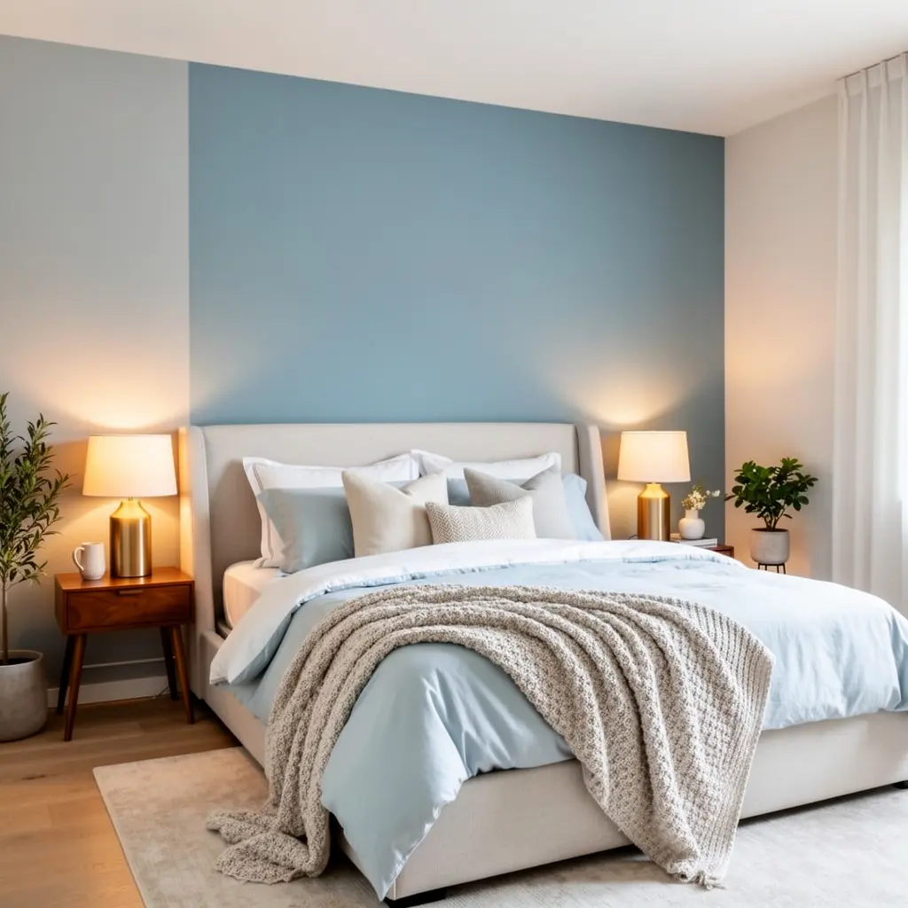 Dreamy Blue Bedroom Aesthetic