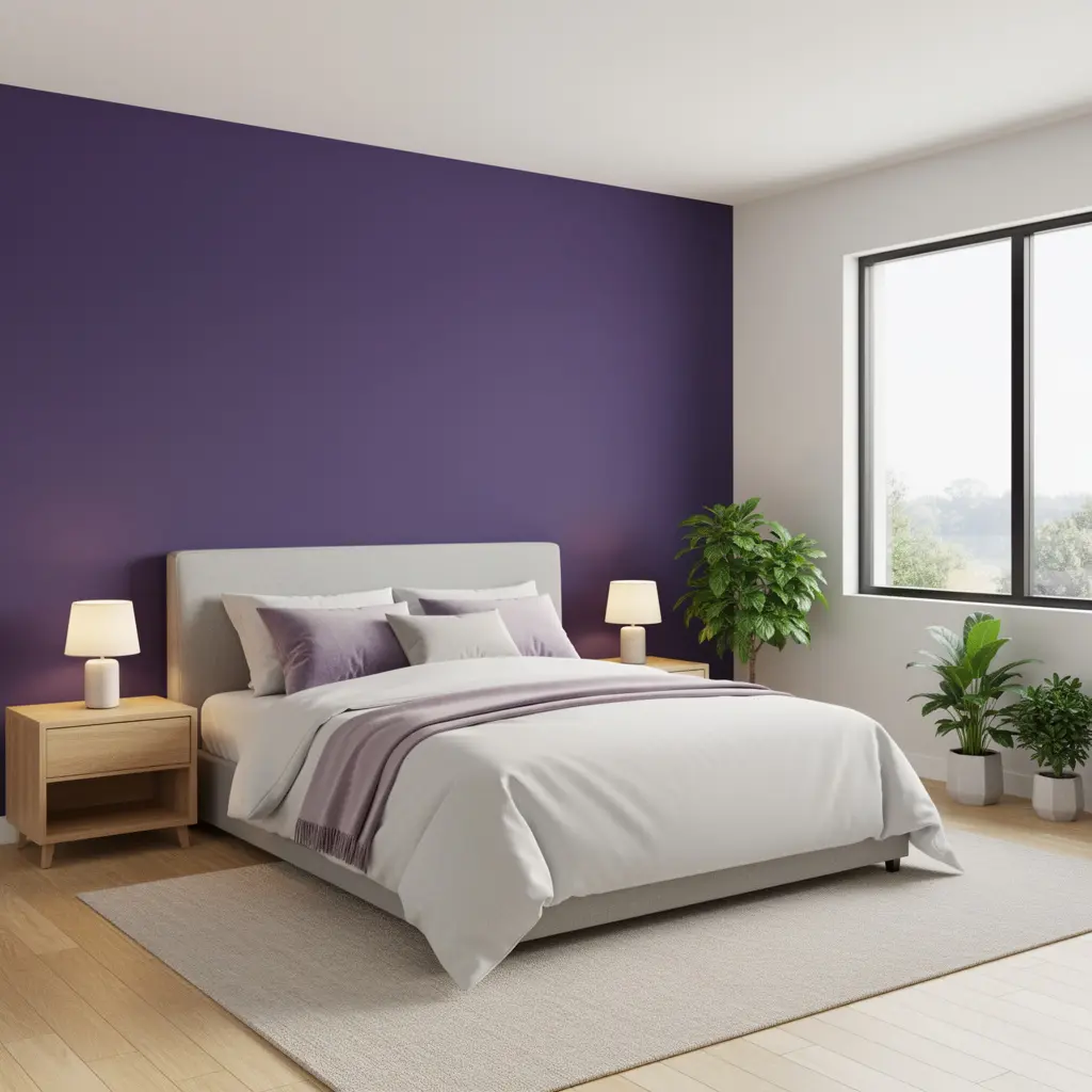 Purple Bedroom