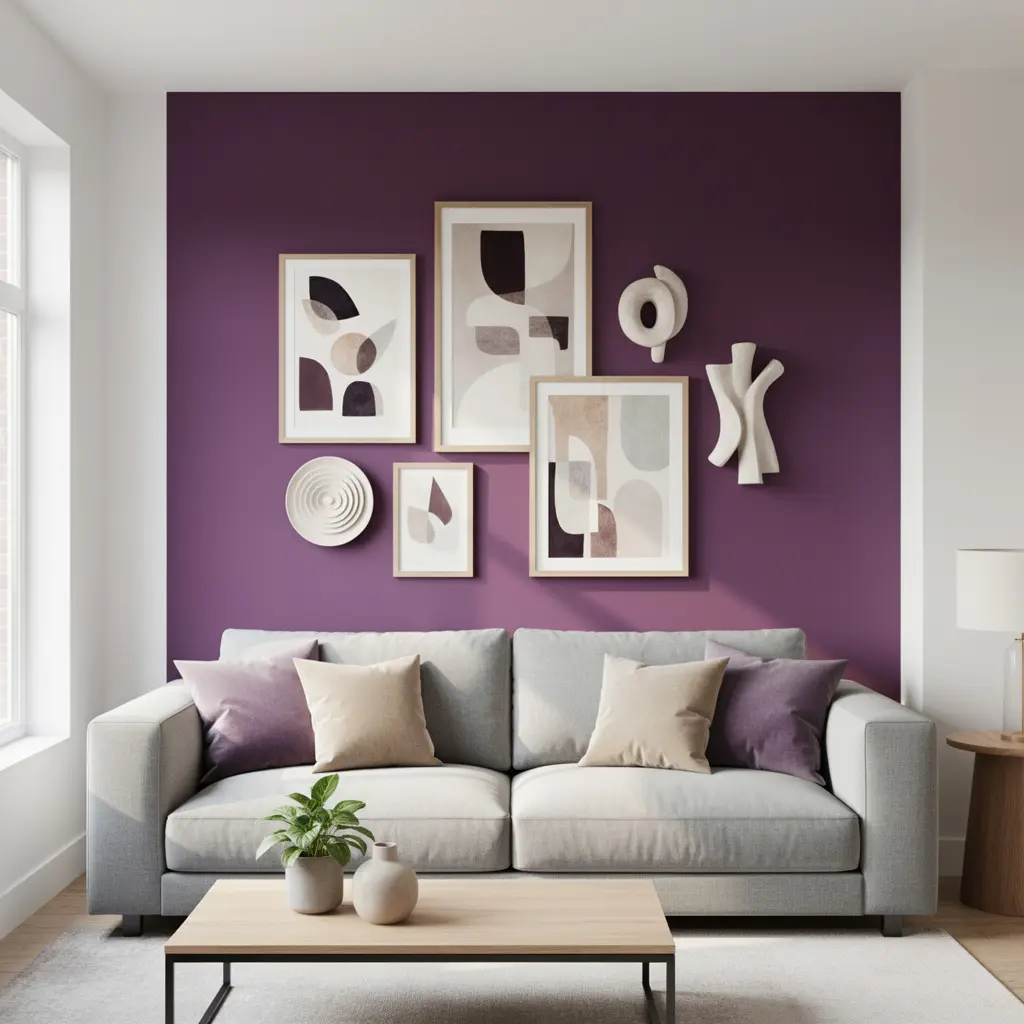 Purple Wall Decor