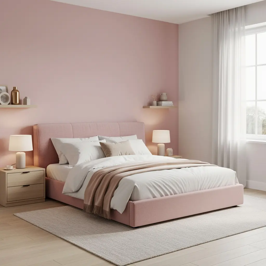Blush Pink Bedroom