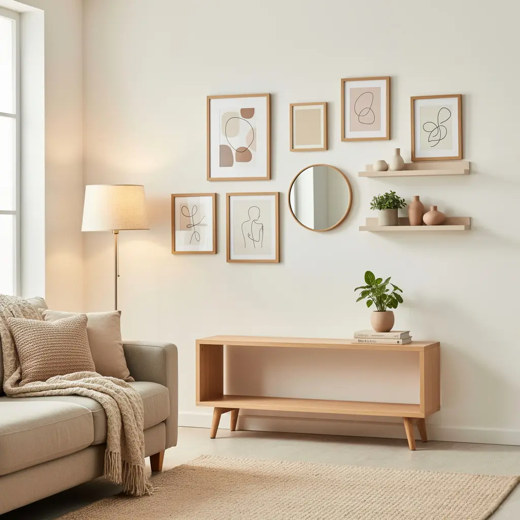 Cozy Beige Apartment Decor