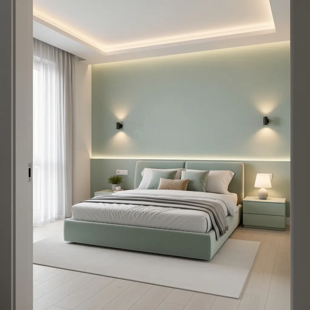 Seafoam Green Bedroom