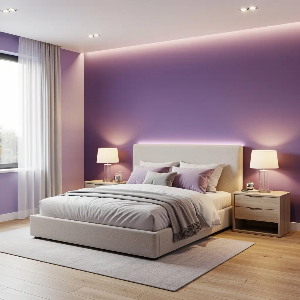Purple Bedroom