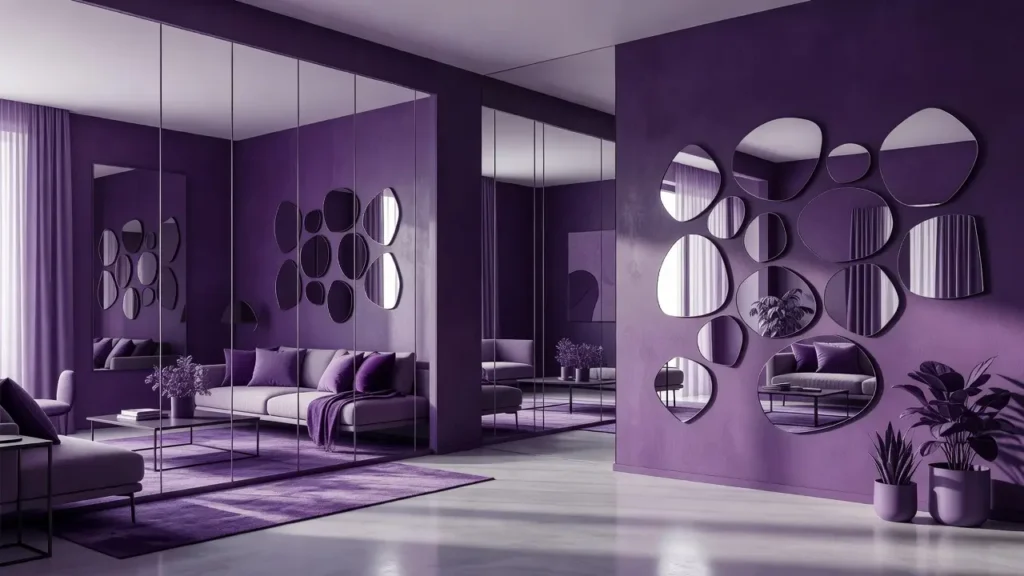 Purple Apartment Decor