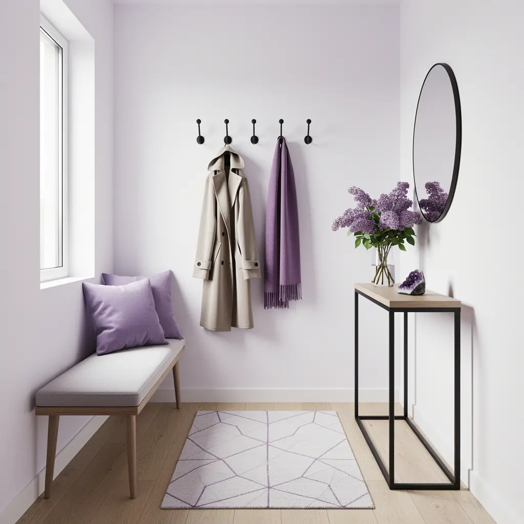 Purple Entryway