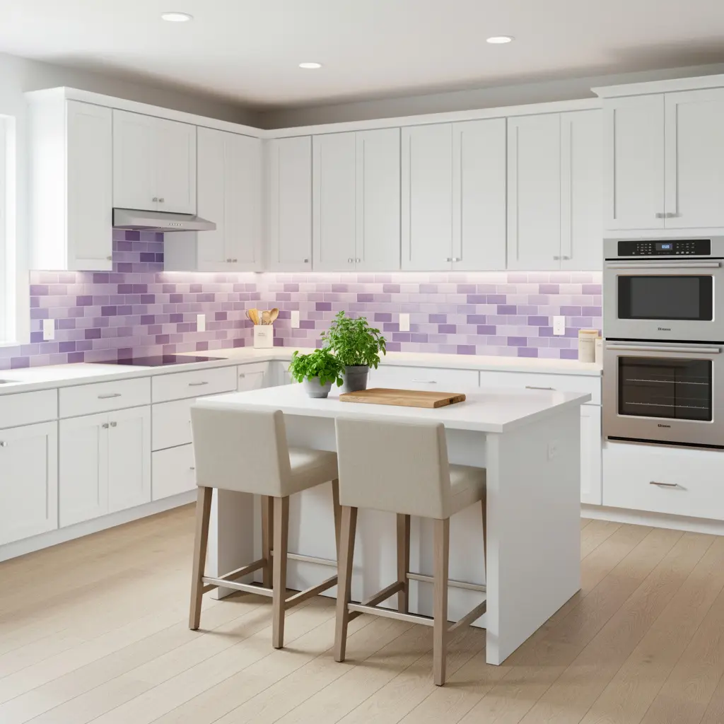 Purple Kitchen