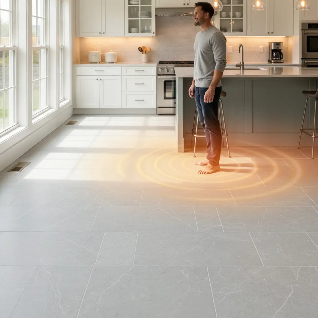 Cozy Kitchen Flooring