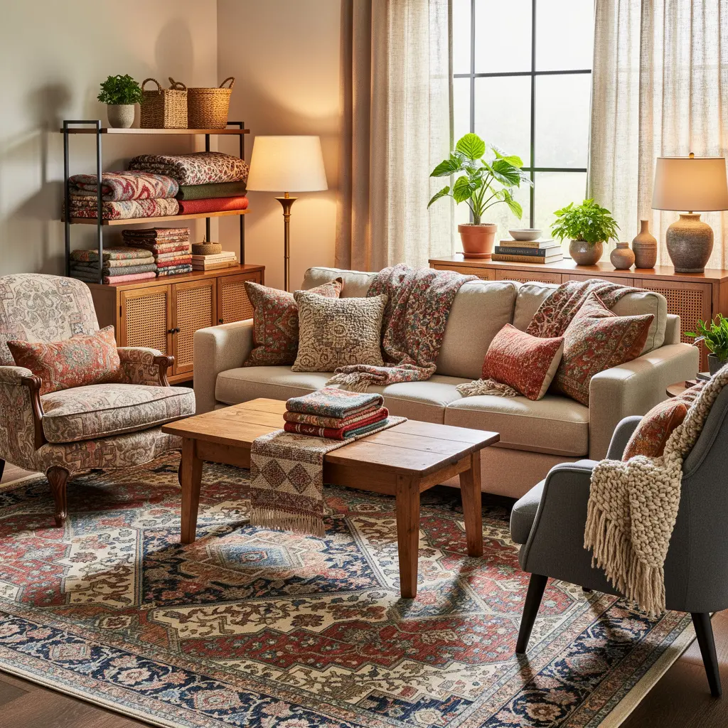 Cozy Eclectic Home Decor